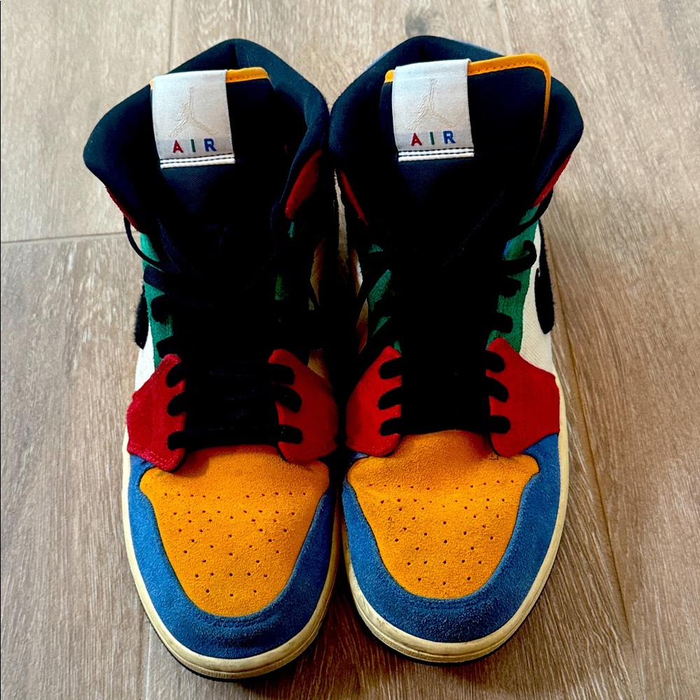 Men’s Nike Air Jordan Blue suede sneakers